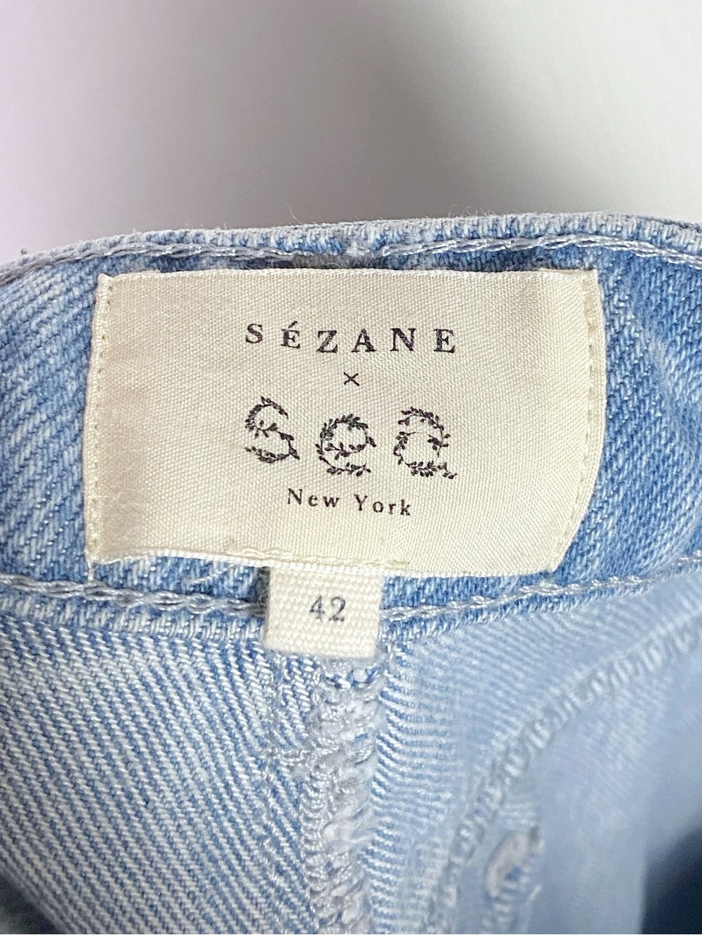 Sezane x Sea Valentin Embroidered Trouser Jeans - Picture 4 of 7